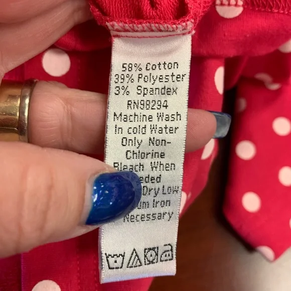 Quacker Factory Pink Polka Dot Snap Up Jacket sz XL EUC - Picture 4 of 5